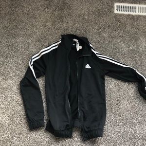 adidas soccer tiro black zip up jacket